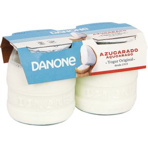 YOGUR DANONE ORIGINAL NATURAL AZUCARADO 2 UNIDADES