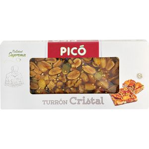 Turrón Cristal con Frutos Secos PICO