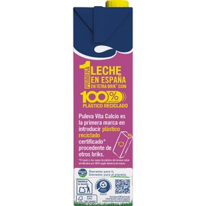Leche Calcio sin Lactosa Semidesnatada Brik