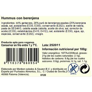 Hummus con Berenjena
