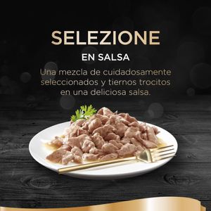 Pouch Delicias Pescado Comida Húmeda Gatos