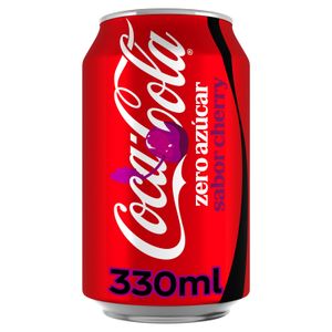 Refresco Cola Zero Cherry Lata