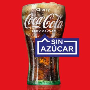 Refresco Cola Zero Cherry Lata