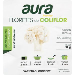Floretas Coliflor Bandeja