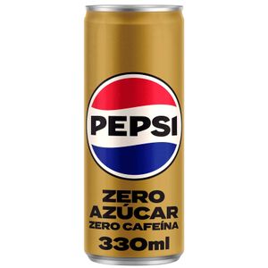 PEPSI-COLA Refresco Cola Zero Sin Cafeína Lata