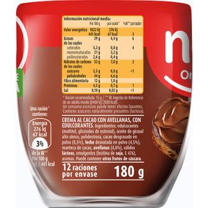 Crema de Cacao 0% Azúcar
