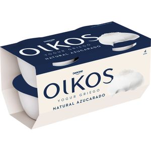 DANONE Yogur Griego Oikos Natural Azucarado