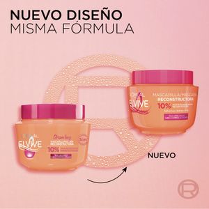 Tercera imatge del producte Màscara Cabell Llarg Danyat de la marca ELVIVE