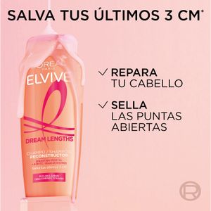Tercera imatge del producte Xampü Cabell Llarg Danyat de la marca ELVIVE