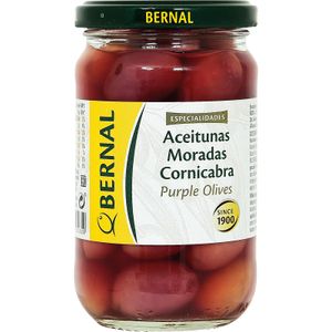 Aceituna Morada Cornicabra Tarro