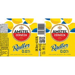 Segona imatge del producte Cervesa Radler 0,0 Llauna de la marca AMSTEL