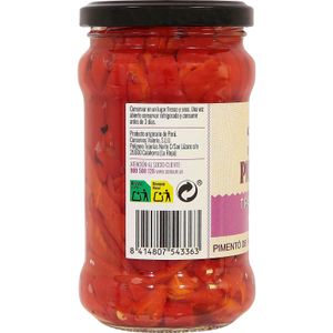 Pimiento Piquillo Tiras con Ajos Frasco