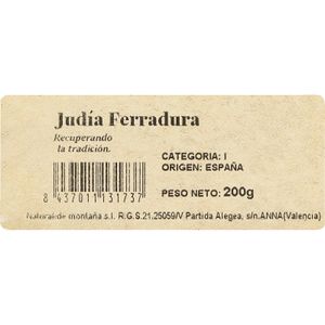 Judía Ferraura