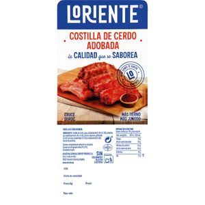 Costilla de Cerdo Adobada