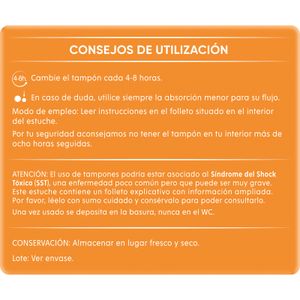 Tercera imatge del producte Tampó amb Aplicador Compacte Súper Plus de la marca KYREY