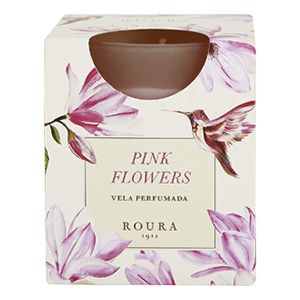 Vaso Satinado Perfumado Pink Flower