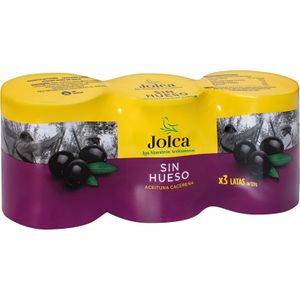 JOLCA Aceitunas Negras Sin Hueso Cacereña