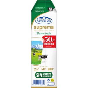 Leche Calcio Sin Lactosa Desnatada Suprema Brik