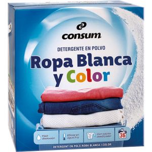 Imagen de Detergente Polvo Ropa Blanca y Color