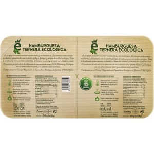 Hamburguesa de Ternera Ecológica