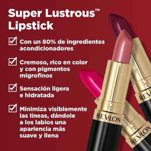 Quarta imatge del producte Barra de Llavis Pink Super Lustrous de la marca REVLON
