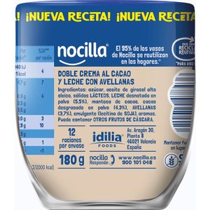 Crema Cacao Chocoleche Vaso Cristal