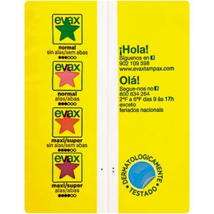 Tercera imatge del producte Compresa Maxi Sense Ales Fina&Segura de la marca EVAX