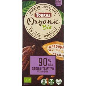 Chocolate Negro Organic 90% Cacao