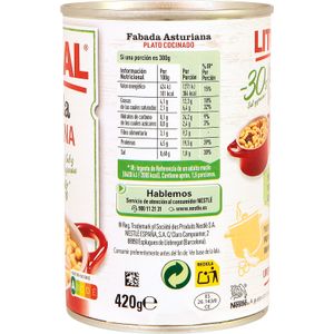 Fabada Asturiana -30% Grasa