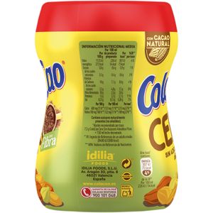 Cacao Soluble con Fibra 0% Azúcar