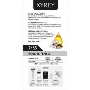Tercera imatge del producte Tinte 7/55 Roig Intens de la marca KYREY