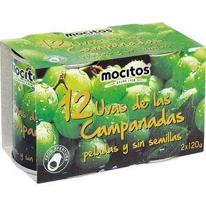 12 Uvas Campanadas Peladas y sin Semillas