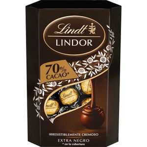 Bombón Lindor Cornet Negro 70%