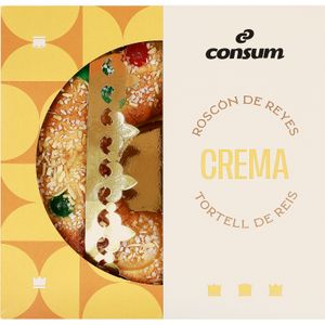 Roscón de Reyes de Crema