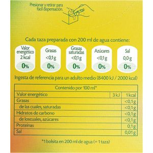 Jengibre con Mango 20 Bolsitas