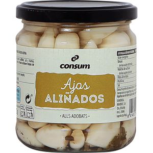 Ajos Aliñados Frasco CONSUM