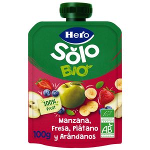 Pouche Manzana Fresa Platano Arandano Solo