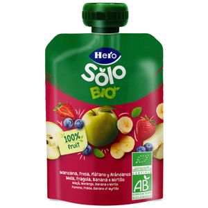Pouche Manzana, Fresa Plátano, Arándano Solo