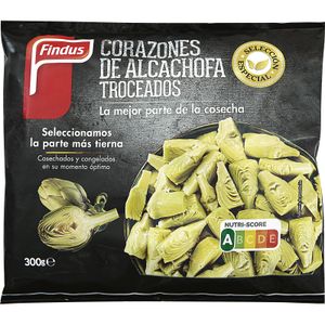 CORAZONES DE ALCACHOFA FINDUS TROCEADOS 300 G