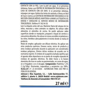 Recambio Insecticida Líquido 45 Noches