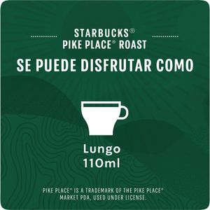 Café Pike Place Lungo 10 Cápsulas