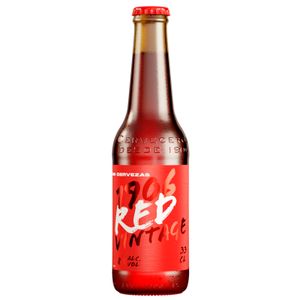 Cerveza Red Vintage Botella Cristal Pack-6
