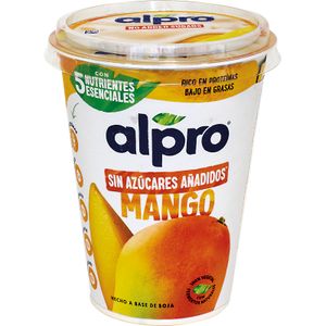 Postre Soja con Mango Sin Azúcares Añadidos