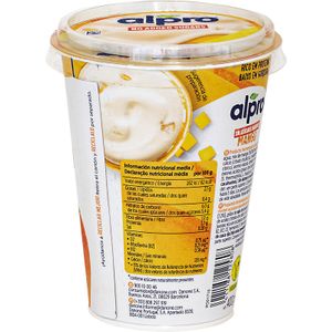 Postre Soja con Mango Sin Azúcares Añadidos