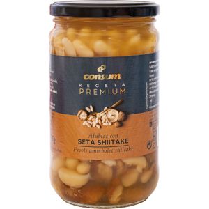Alubias con Seta Shiitake