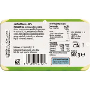 Margarina Vegetal Tarrina