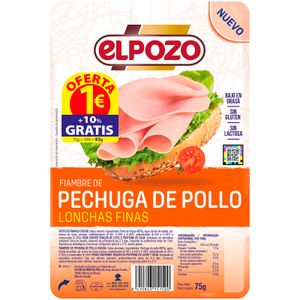 Pechuga de Pollo Finas Lonchas B/G