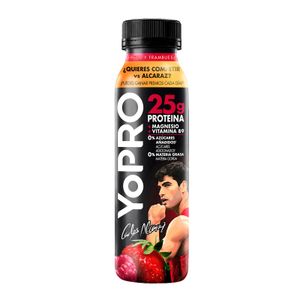 YOPRO DANONE Bebida Láctea 0%0% Proteína Fresa-Frambues