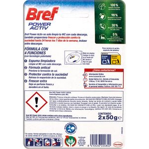 Bref Wc Power Activ Colgador Limón - Droguerclean Tienda Online