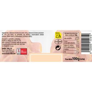 Segunda imagen del producto Cabecero de Lomo 2 Unidades de la marca BOADAS